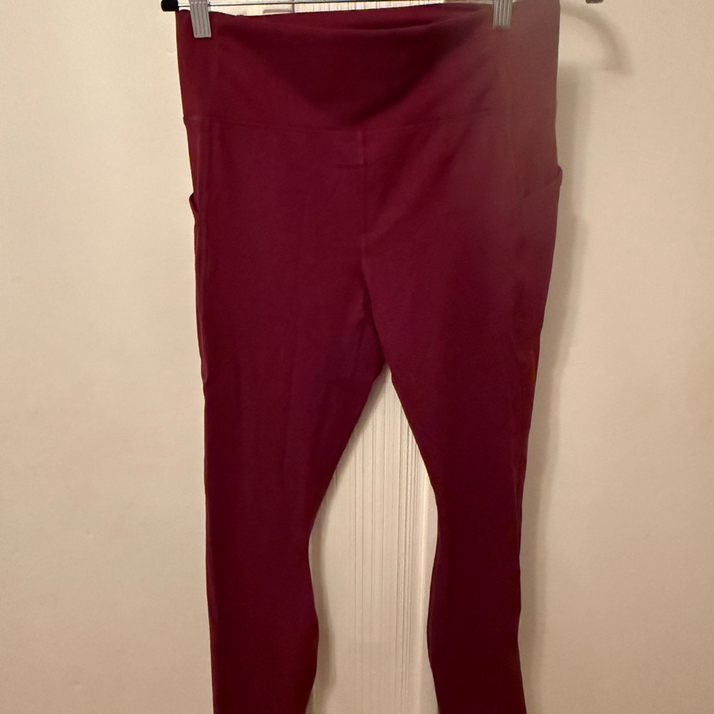YITTY Women's Leggings - Deep Red